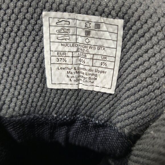 La Sportiva Nucleo High GTX Women's Size 37.5 / 6.5 Mountain Hiking Boots Shoes - Picture 8 of 13